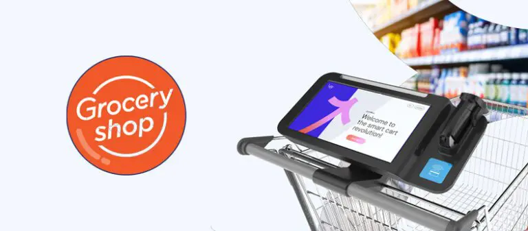 Smart cart technology for grocery shopping