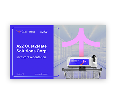 Investor presentation for Cust2Mate Solutions